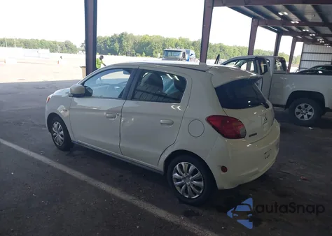 2014 Mitsubishi Mirage из США, поврежденный, VIN ML32A38J0EH008504